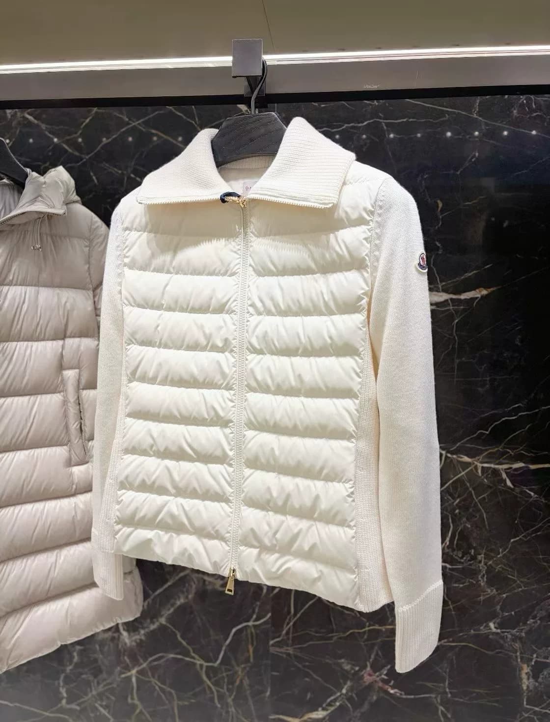 Moncler с завязанными глазами + Классический + С подкладкой + Серия + Кардиган