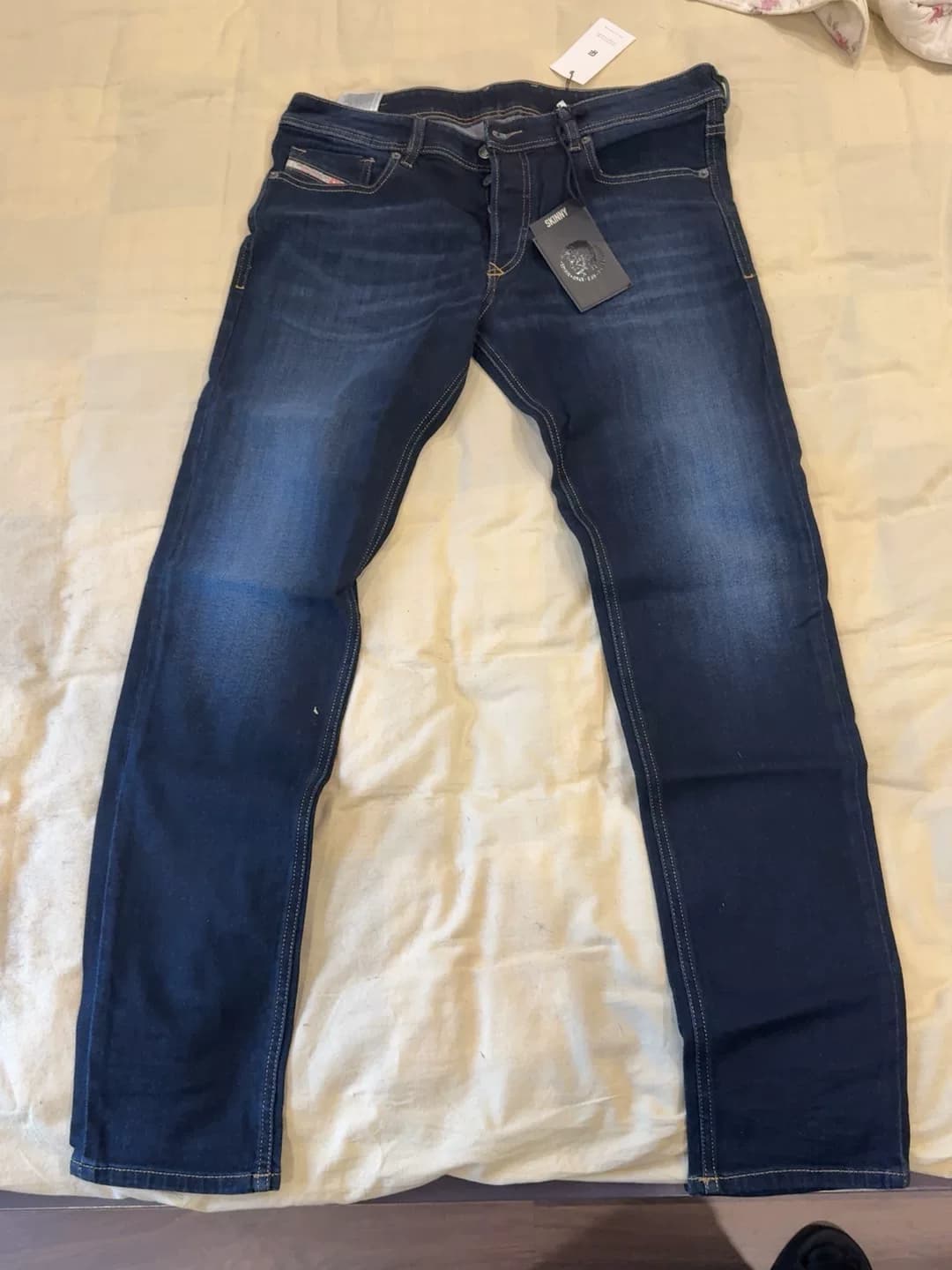 Зауженные брюки DIESEL SLEENKER совершенно новые W34 L32