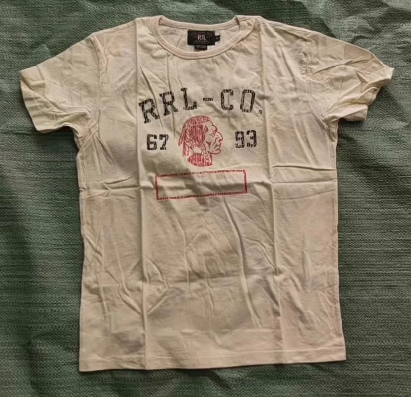 Классическая футболка с индийским рисунком от Ralph Lauren, совершенно новая и безупречная, 1