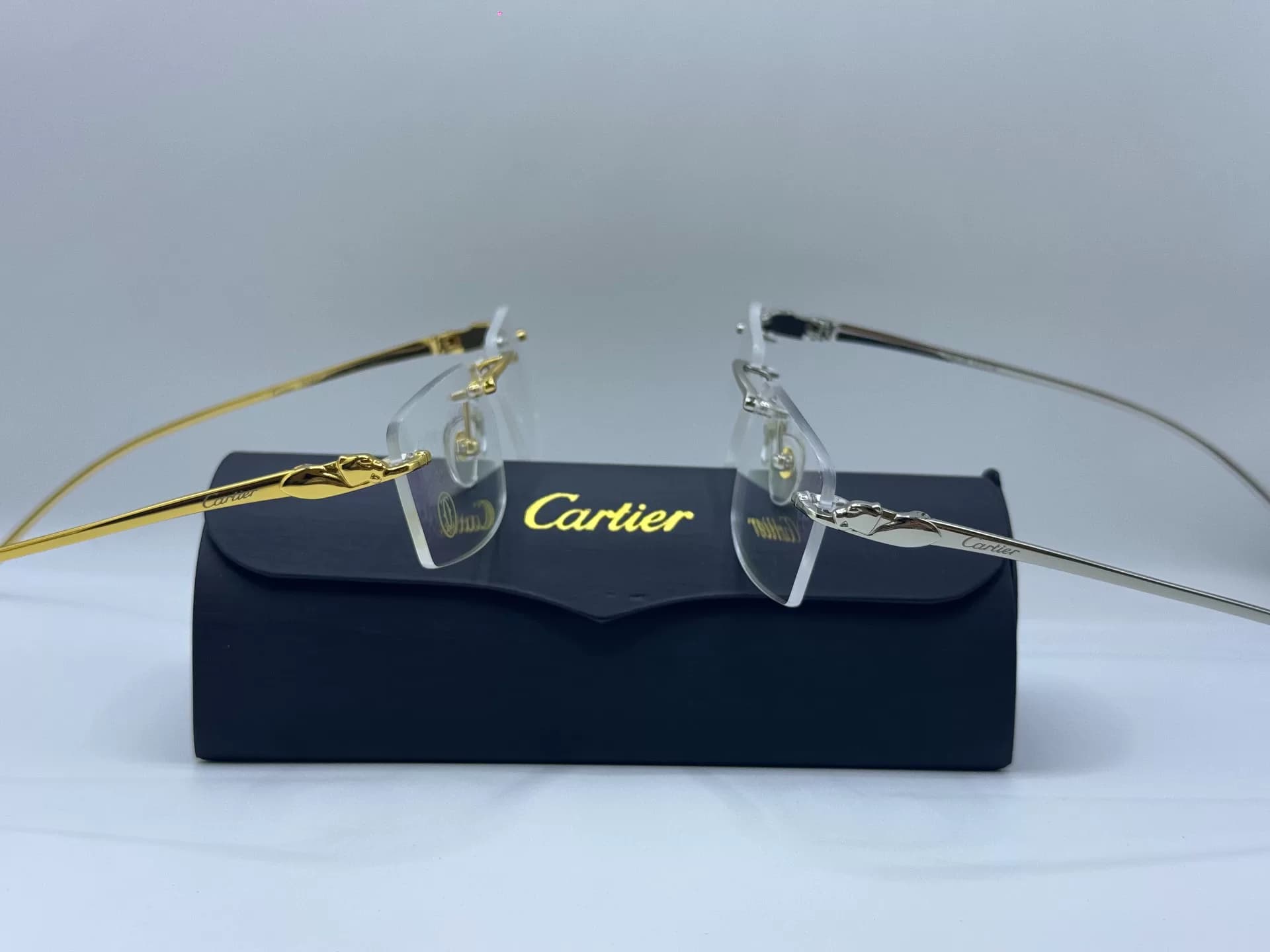 Титановая оправа Cartier/Cartier CT0061O премиум-класса Cheetah