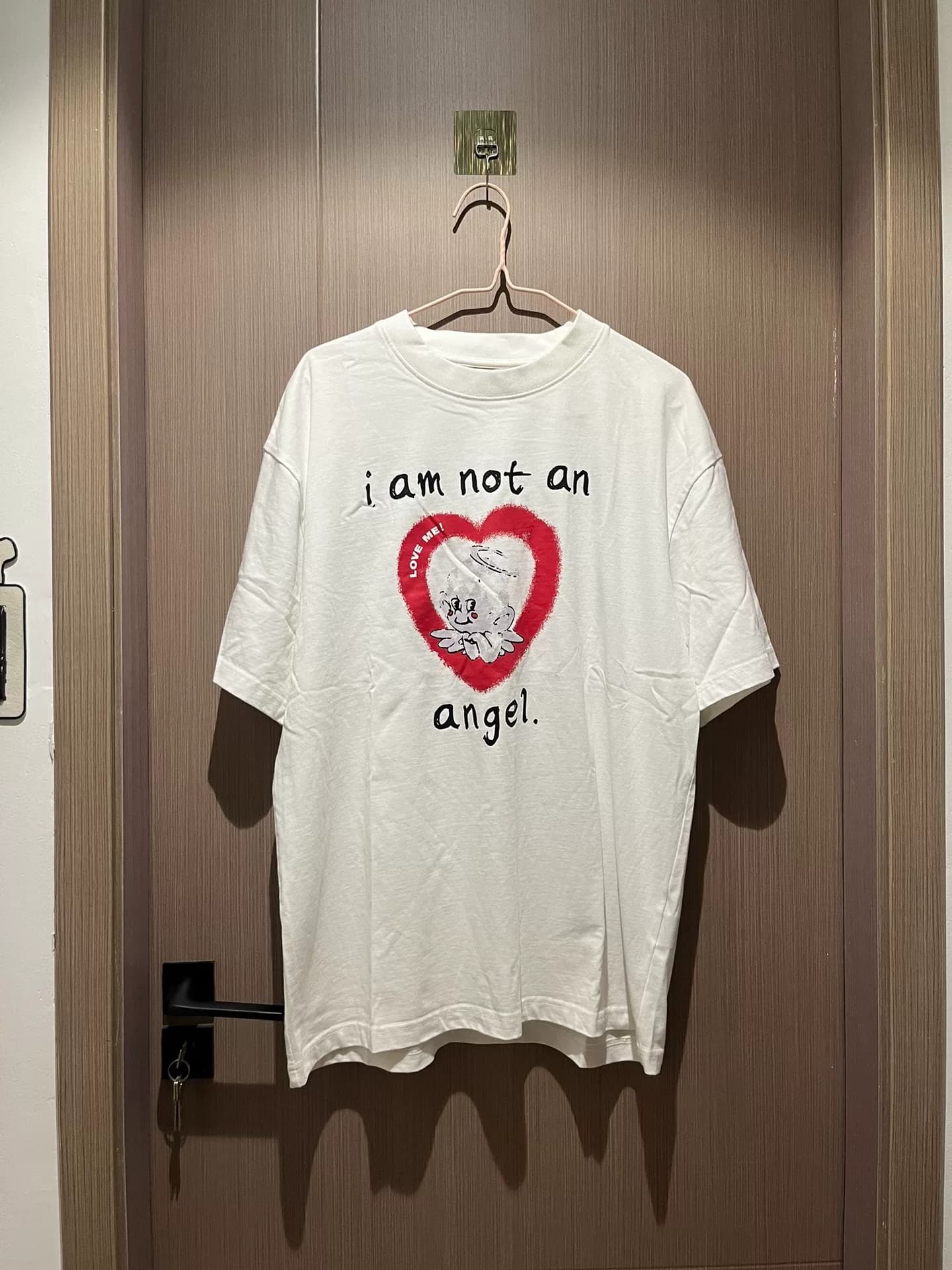 Футболка с коротким рукавом VETEMENTS Angel Devil