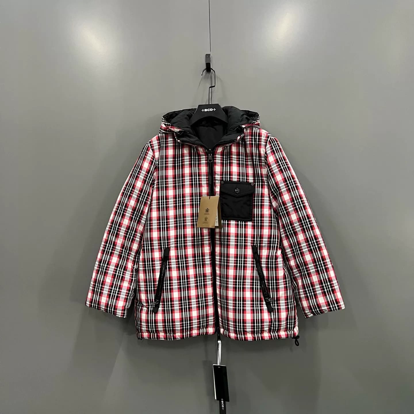 Двусторонний жакет в клетку Burberry от Burberry