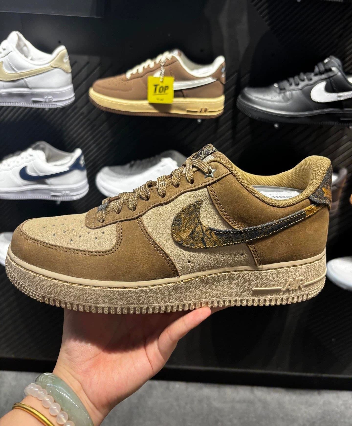 Классические удобные кроссовки Nike Air Force 1 с низким берцем для мужчин и женщин
