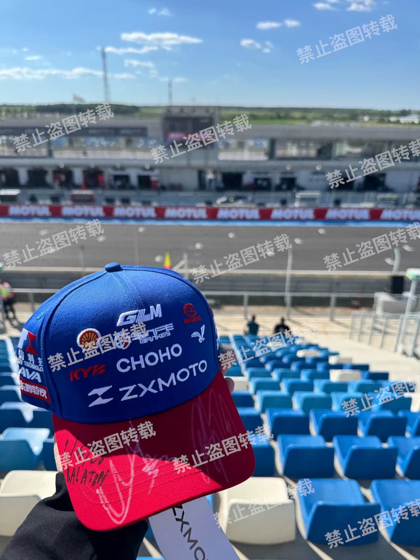 Фирменная шляпа WSBK Zhang Xue Motorcycle Debis