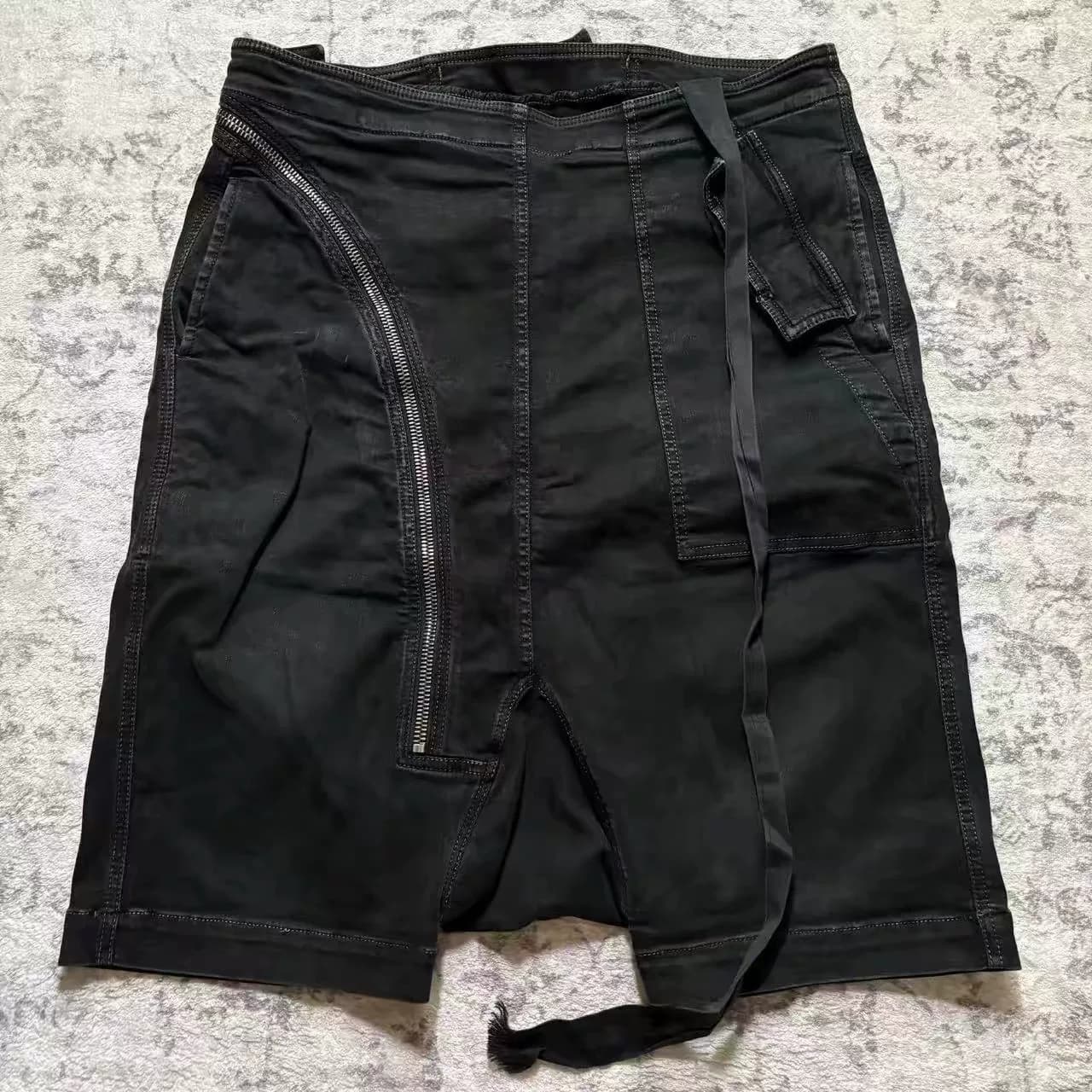 Шорты с воздушным вырезом Rick owens 16SS