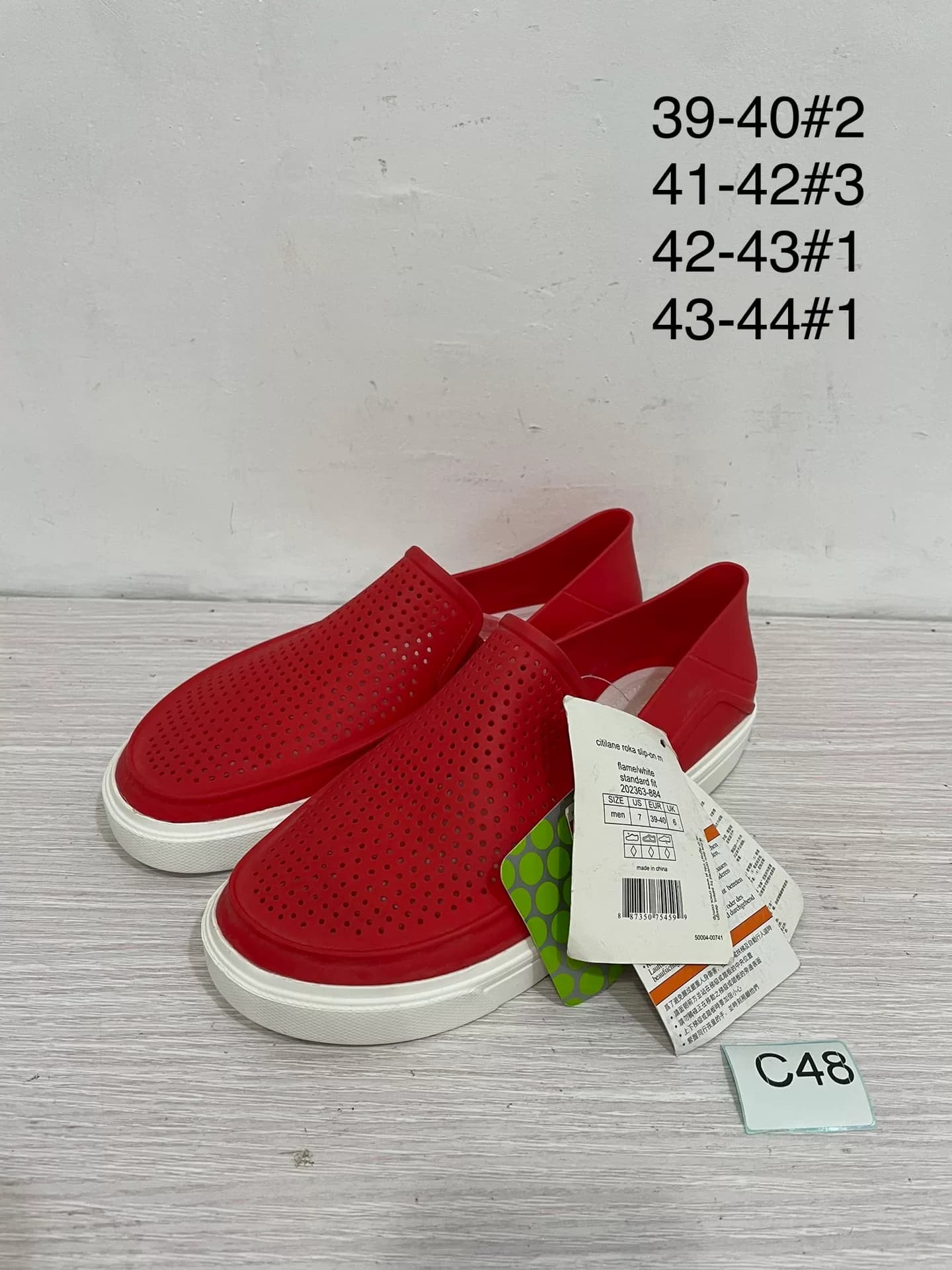 Новые оригинальные Crocs карловские повседневные уличные мокасины C48