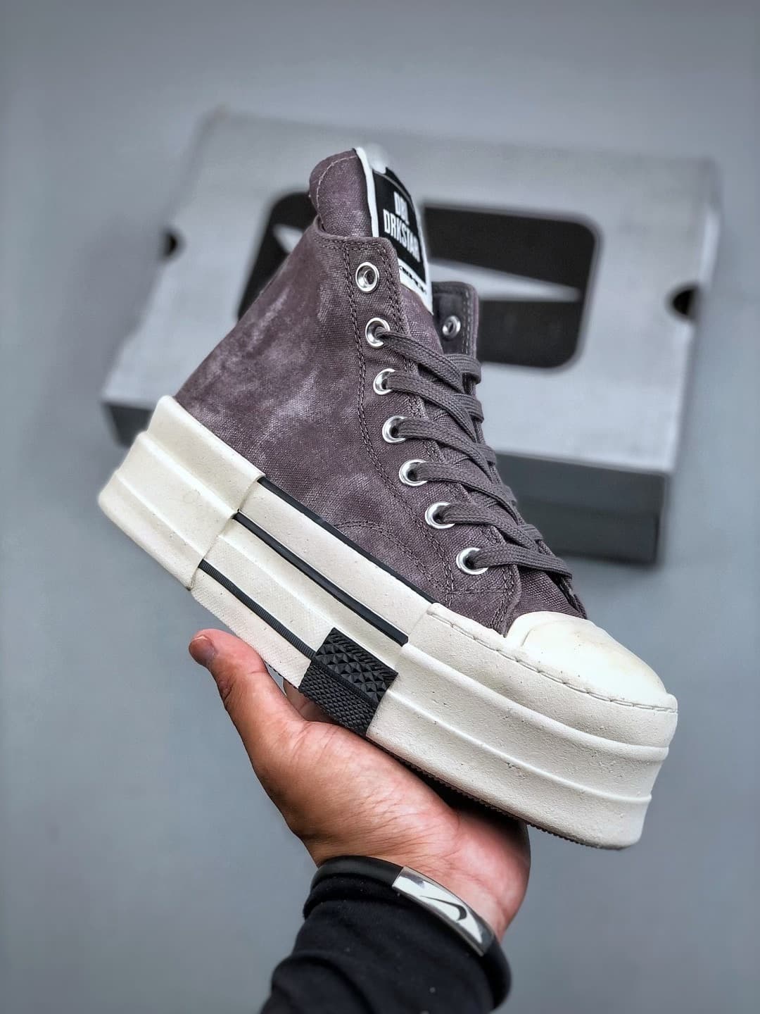 Новое совместное название Converse xRICK OWEN Oreo!