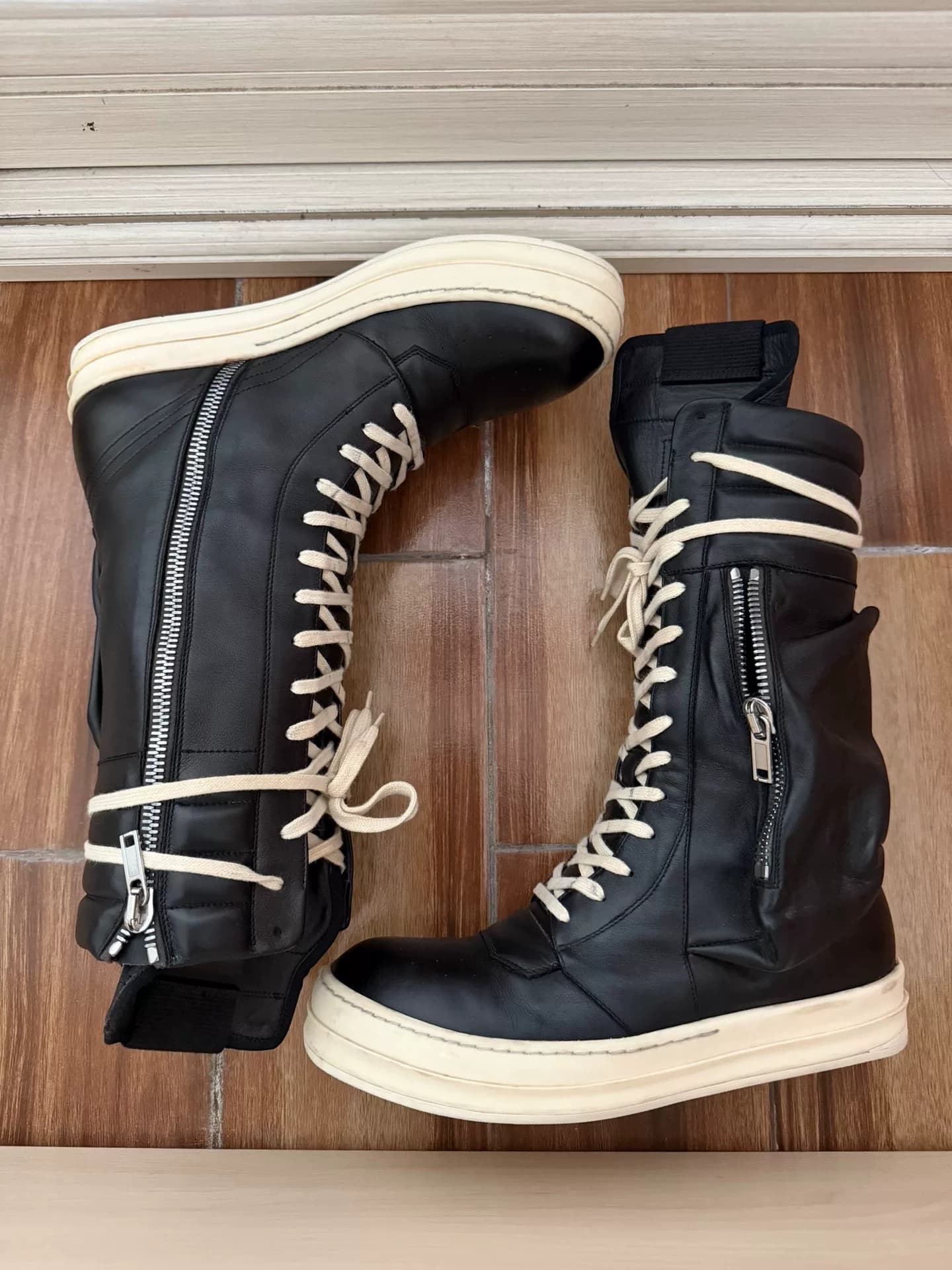 ботинки основной линии rickowens Cargo basket