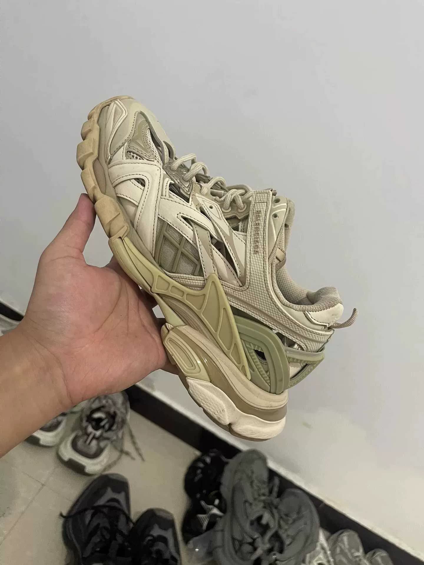Кроссовки Balenciaga Track длиной 2,0 метра, белые туфли daddy, 41