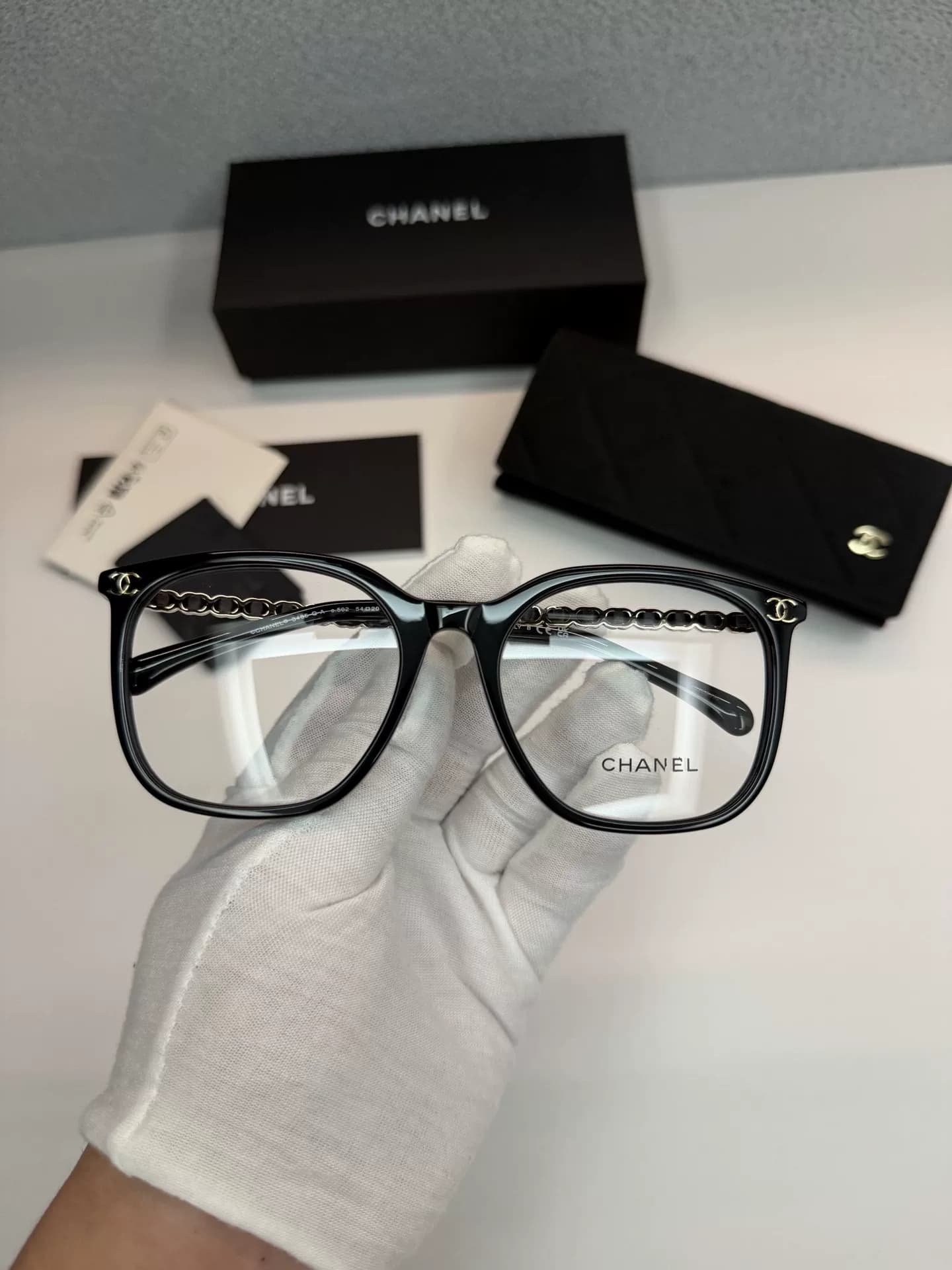 Оправа для очков Chanel Chanel CH3435 в черной оправе| Импортирована из Италии