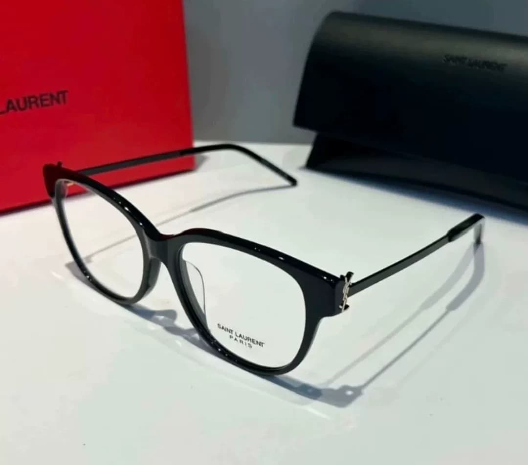 Совершенно новая простая оправа для очков YSL Saint Laurent M480BF capsule series, черная, в полной оправе, для мужчин