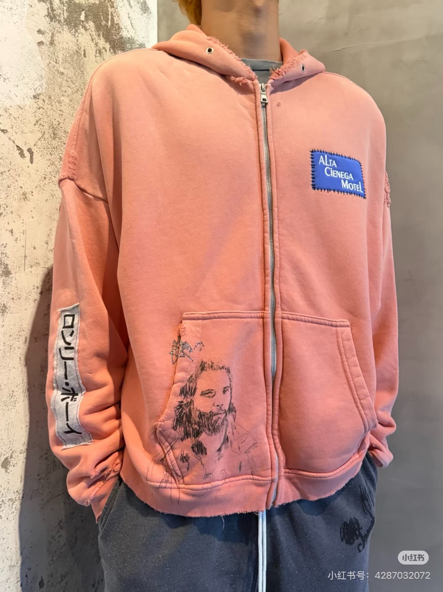 Портретная застежка-молния Paly Hollywood 26ss Motel Patch