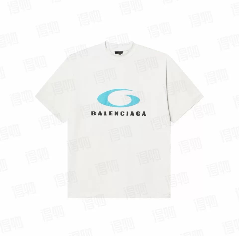 Печать буквенного логотипа Balenciaga Balenciaga SS24 с рисунком