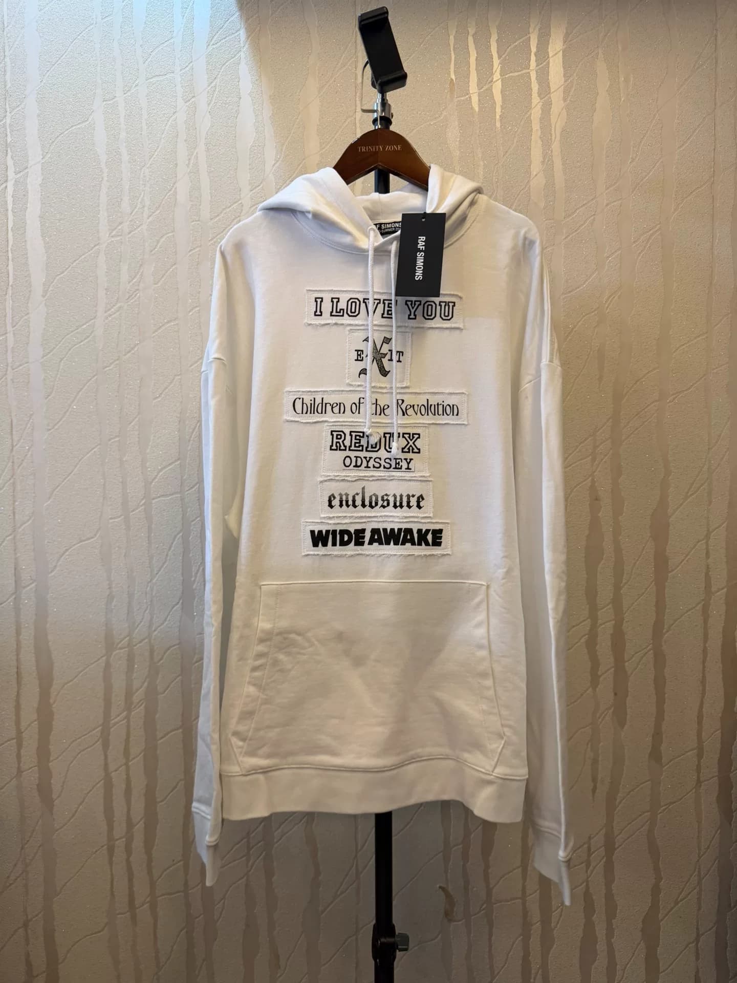 Свитер с капюшоном RAF SIMONS весна-ЛЕТО 2021
