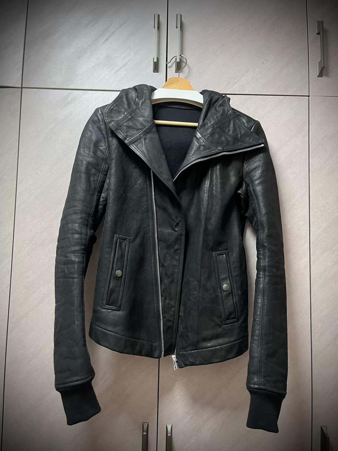 Прищепка из воловьей кожи с капюшоном Rick Owens 15FW RO Rick Owens