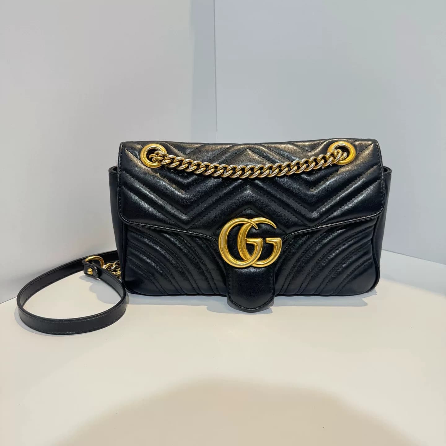 98 новинок ❤️Gucci/Gucci Black Gold 26 Mamon Black label A024