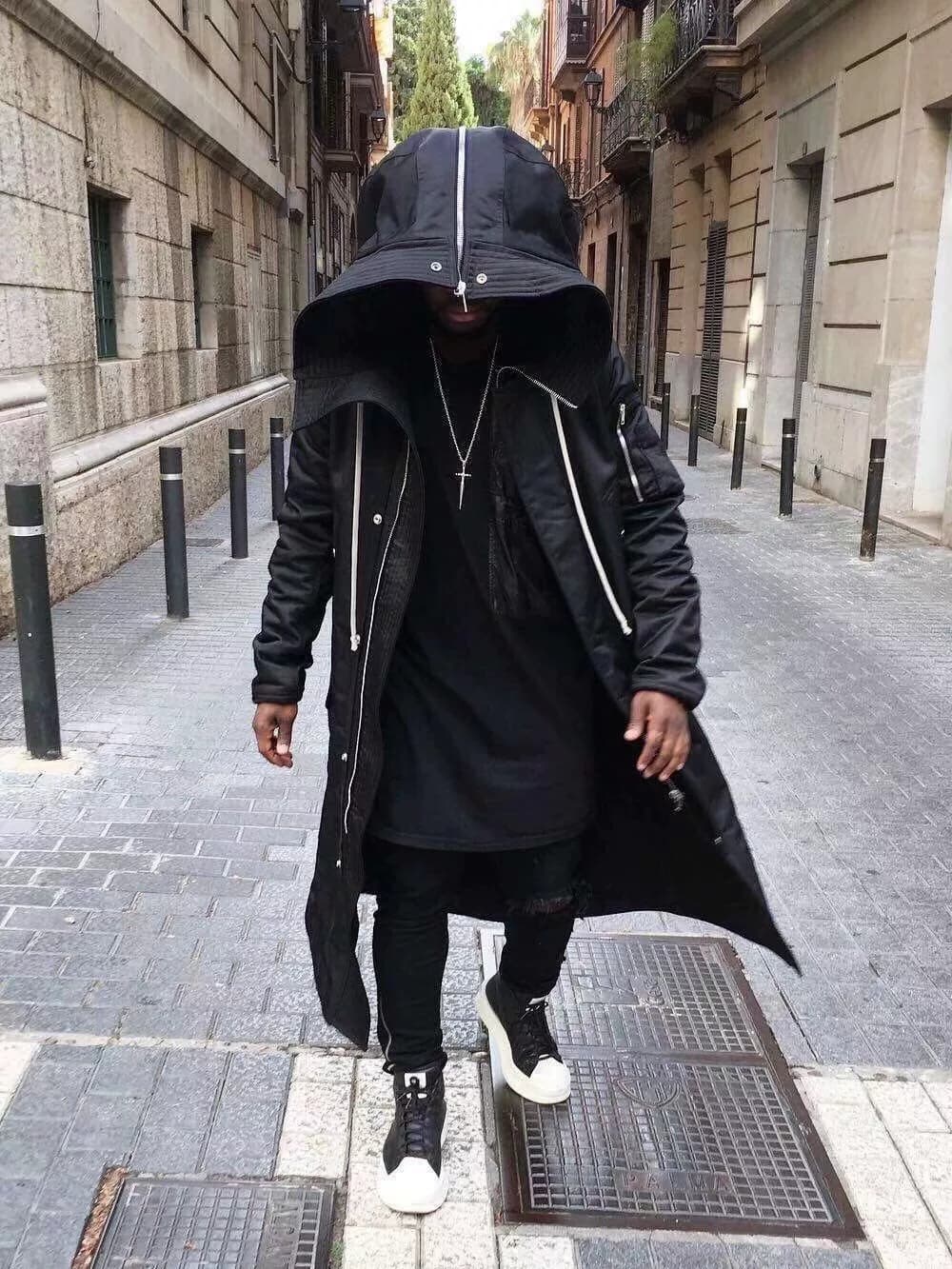 Совершенно новое пальто-бомбер от Rick Owens с бесплатной сумкой ro!мегапа