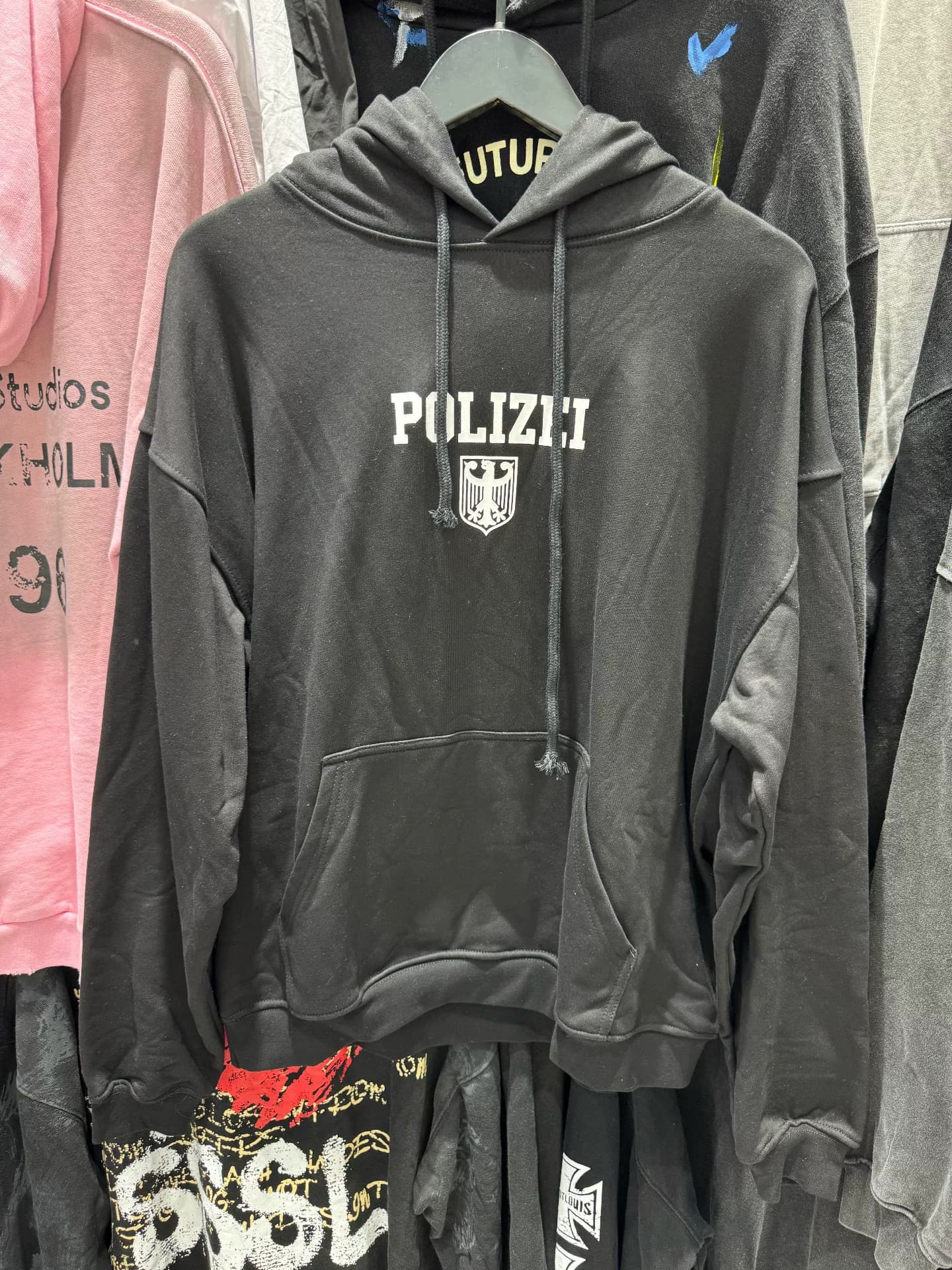 вставки для свитеров с принтом polizei