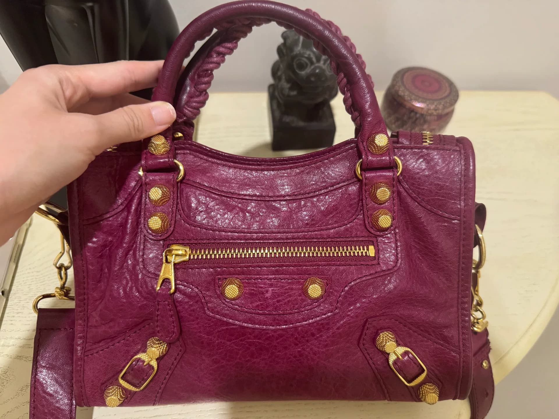 Balenciaga Balenciaga mini - маленькая мотоциклетная сумка minicity