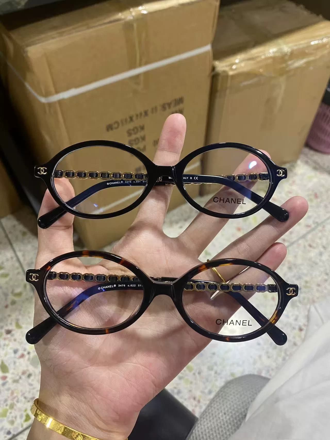 Модная универсальная оправа для очков Chanel Chanel CH3476 nerd с высококачественной оптикой