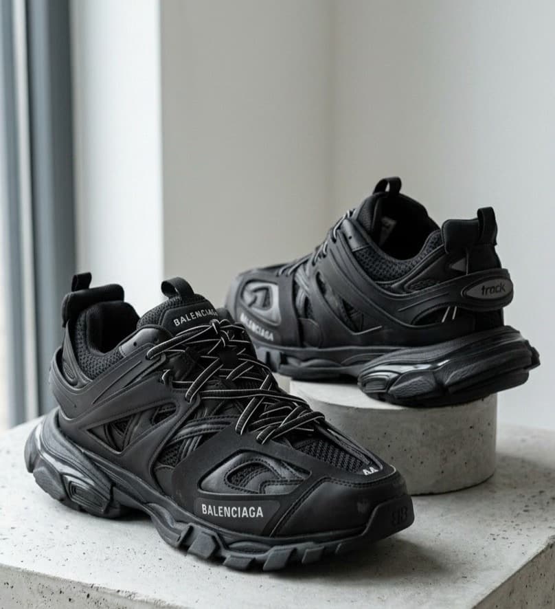 Balenciaga Track1.0 черный! Баленсиага расстроился