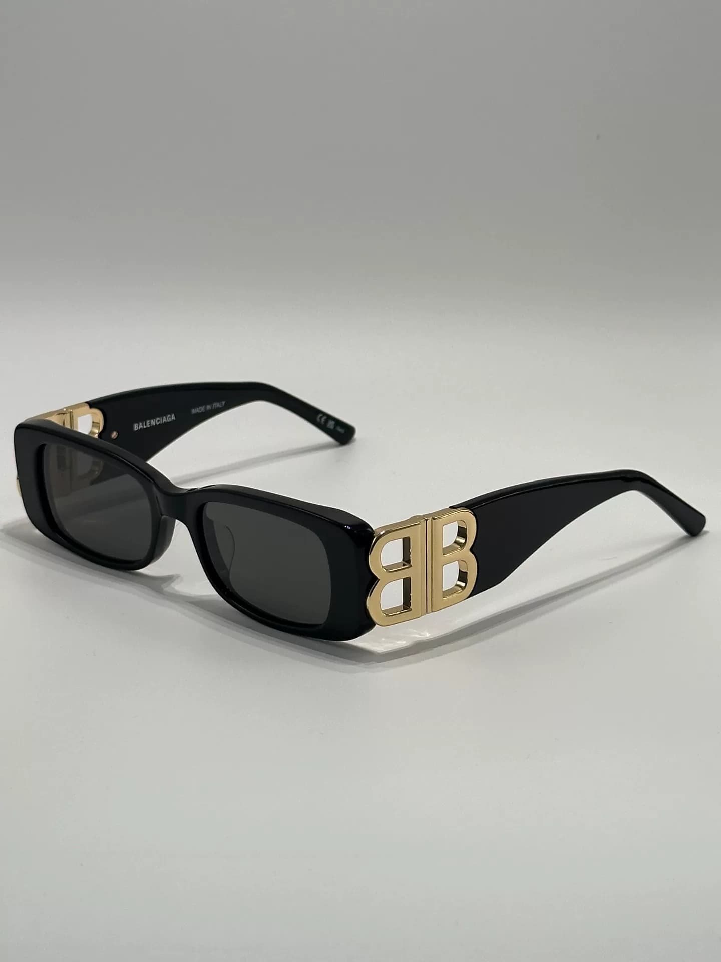 Совершенно новые оригинальные солнцезащитные очки Balenciaga BB0096 в том же стиле, что и у Yang Chaoyue, закройте глаза!Черный квадрат