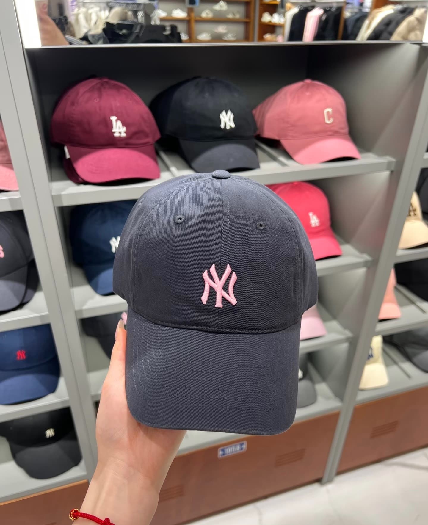 Бейсболка MLB с мягким верхом carbon gray powder label NY small label