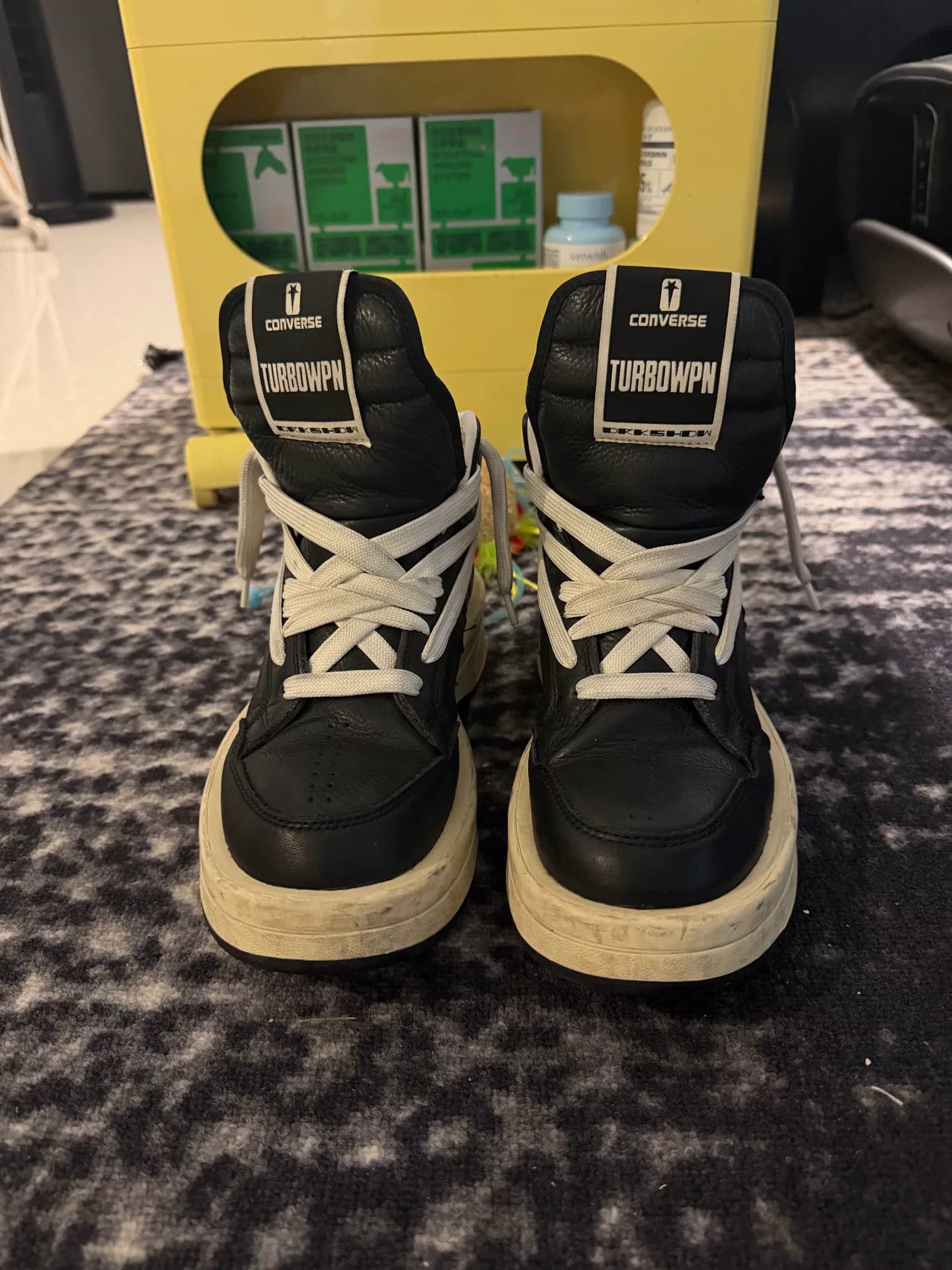 Подлинный Рик Оуэнс DRKSHDW x Convers
