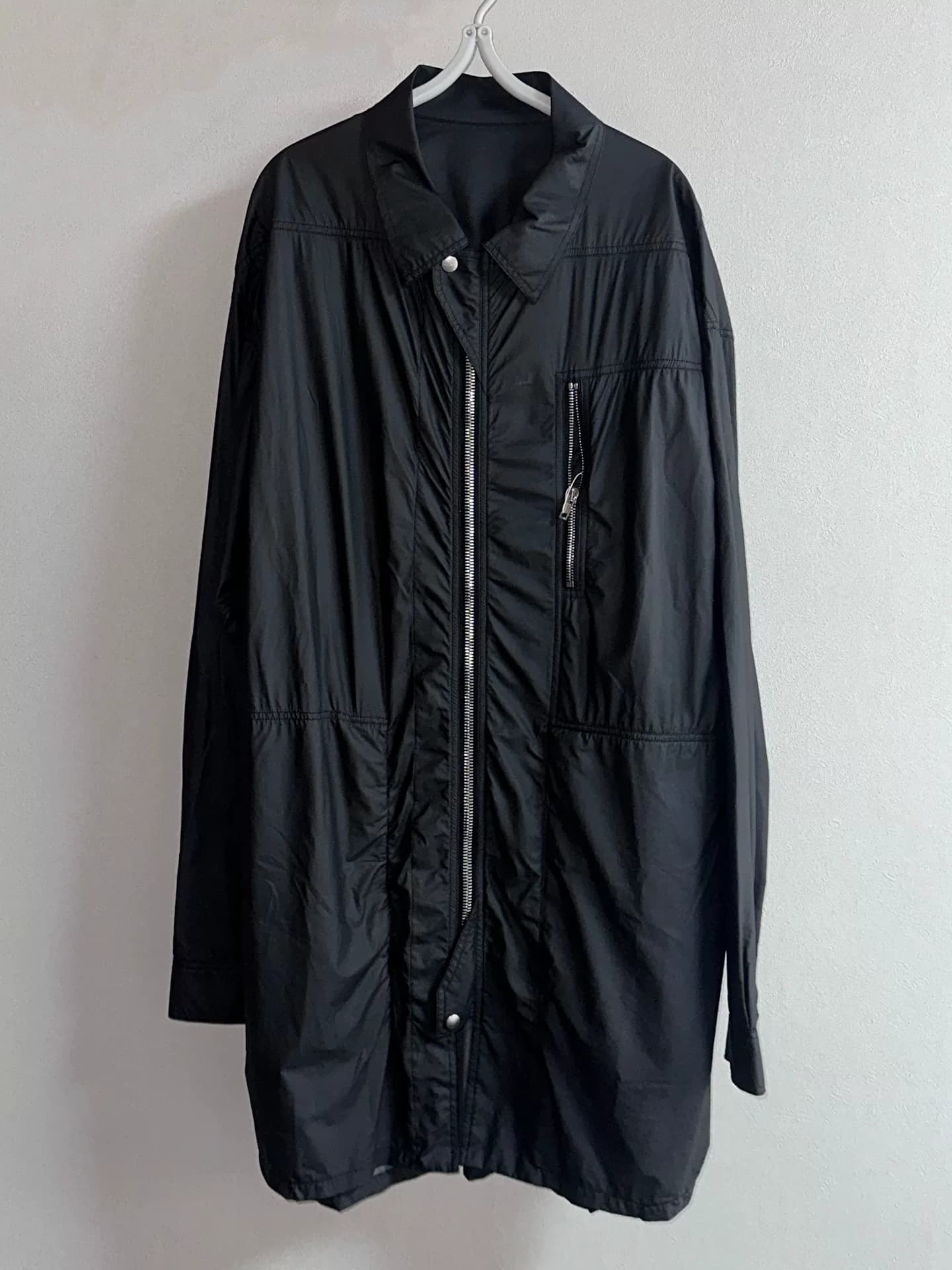 Куртка-ветровка Rick Owens 20SS TECUATL черного цвета