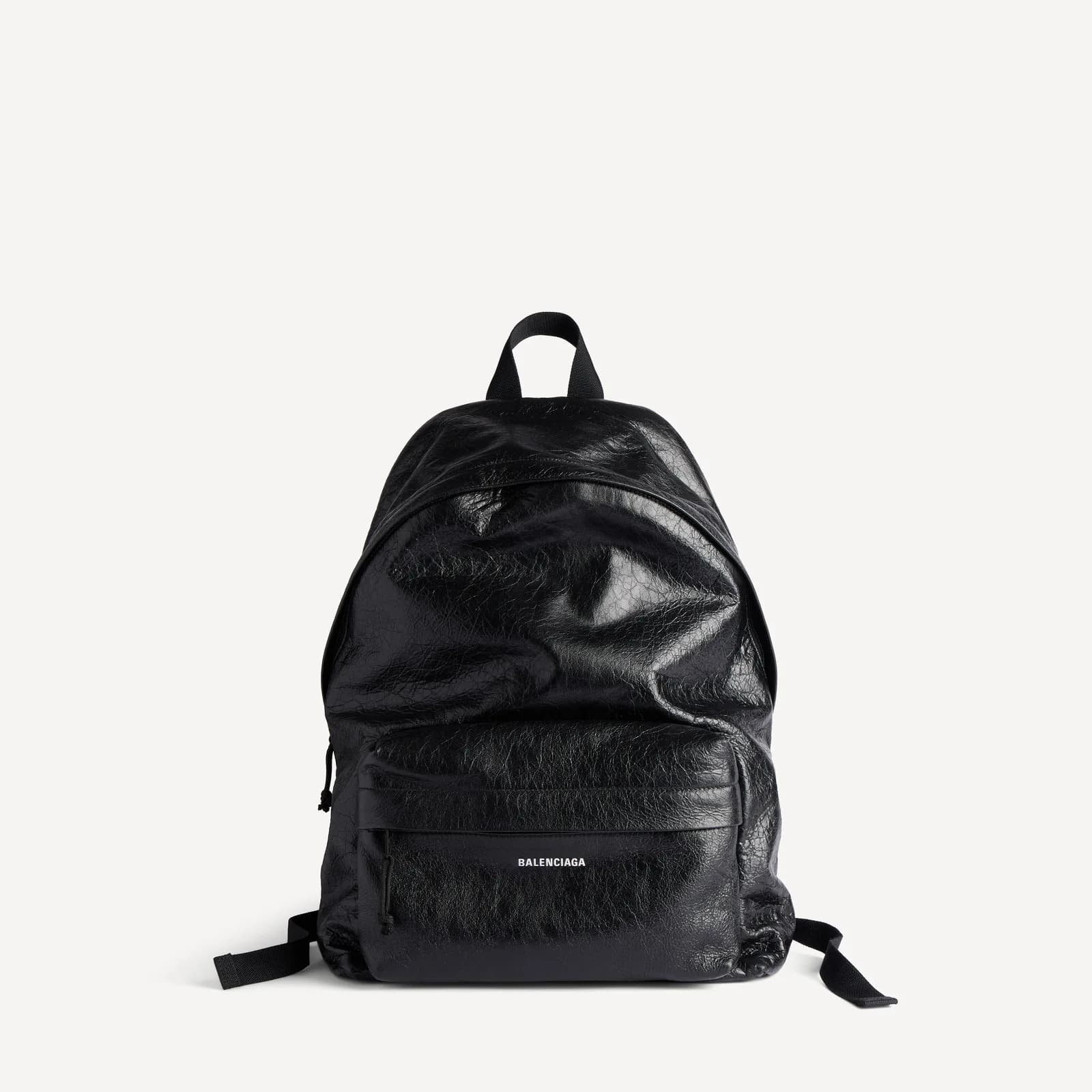 Мужской рюкзак BALENCIAGA Balenciaga Explorer из серии рюкзаков с логотипом модного бренда, черный, из смешанного материала