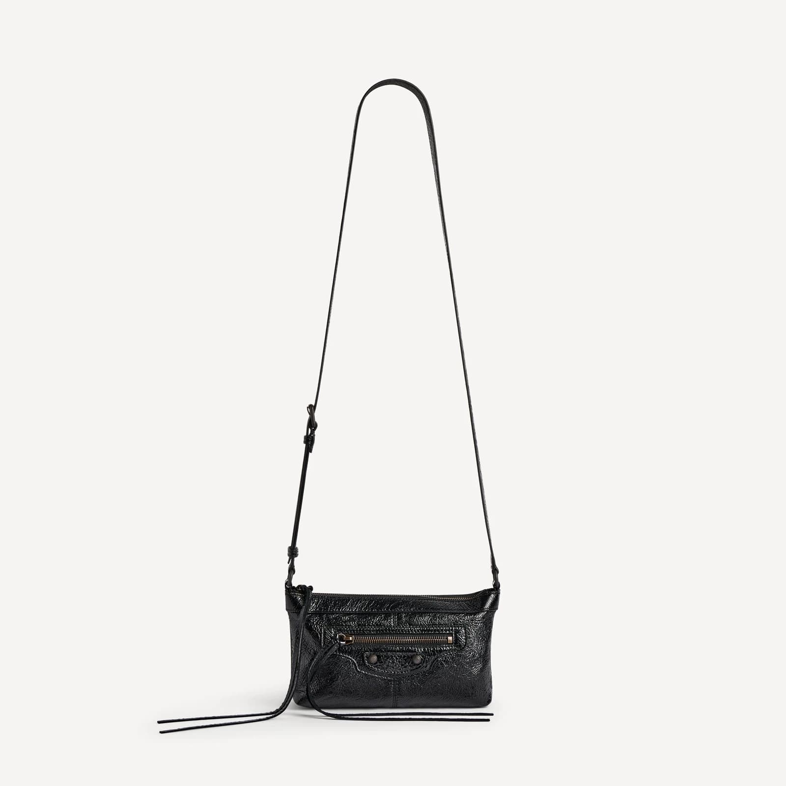 【Эксклюзивная беспроцентная скидка】 Новинка зимы BALENCIAGA Balenciaga 26 - сумка для мобильного телефона LE CITY
