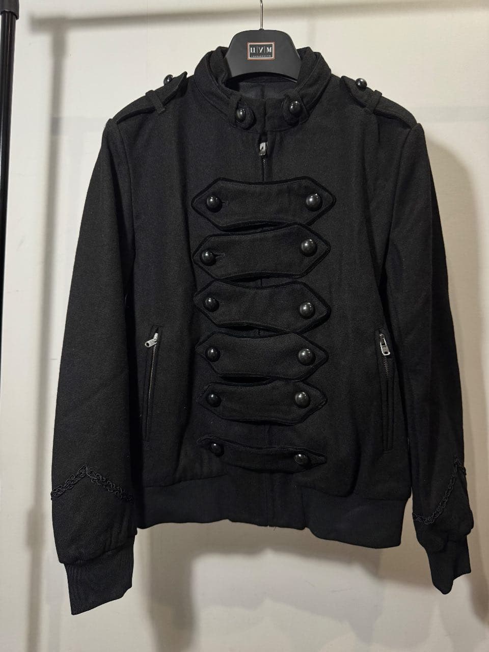 Number Nine Napoleon Jacket Black