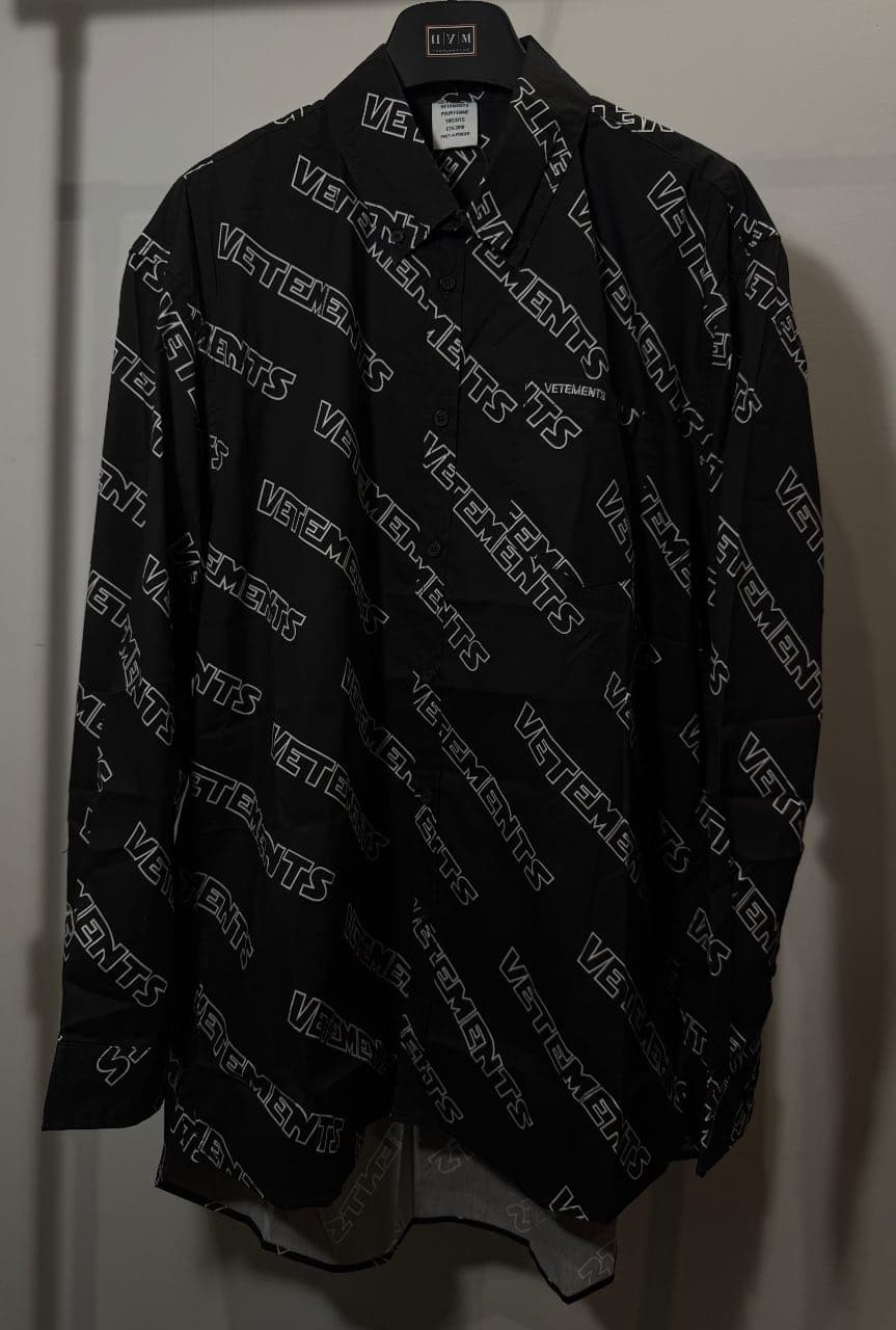 Vetements monogram shirt