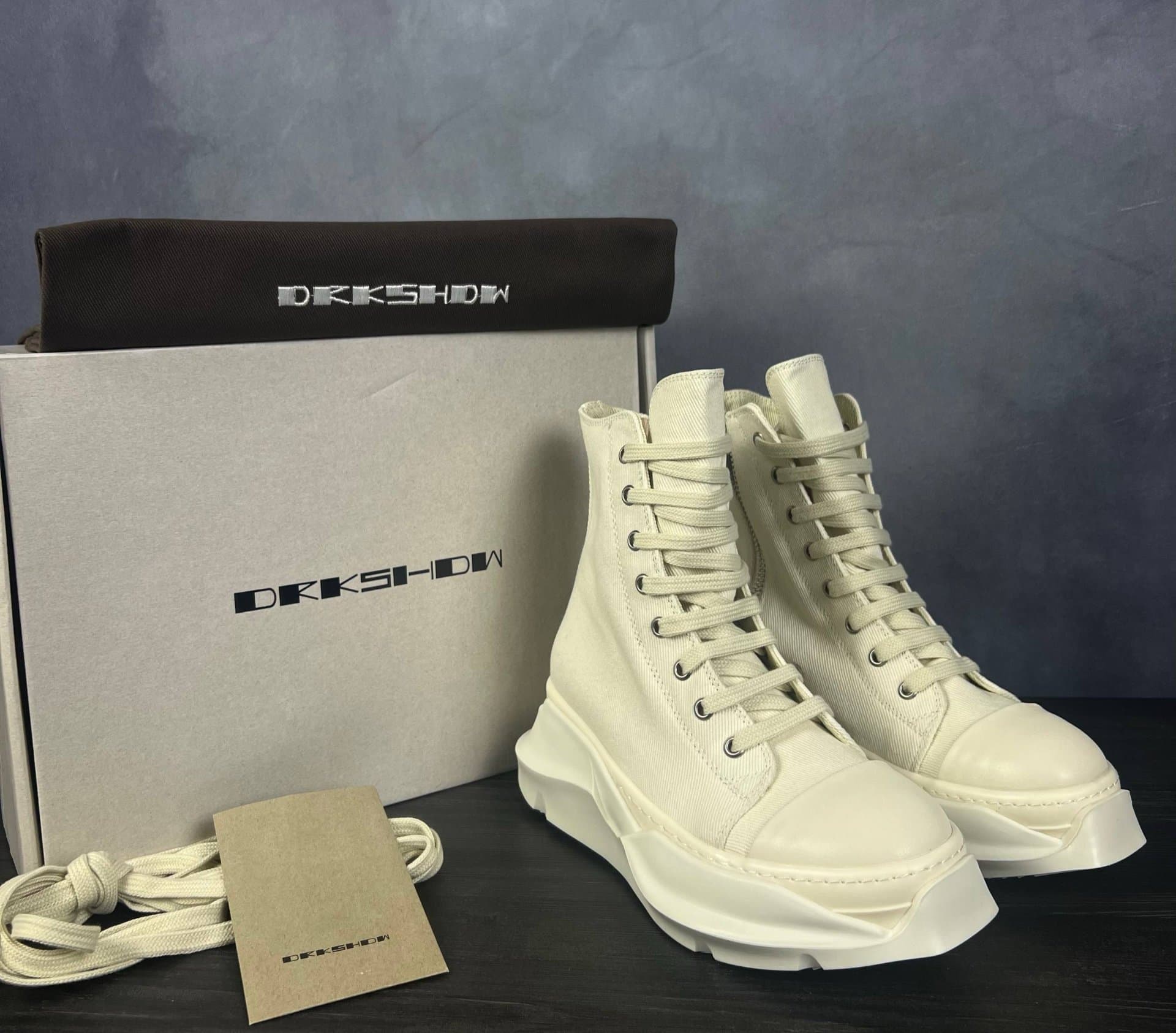 Rick Owens Abstract Milk High